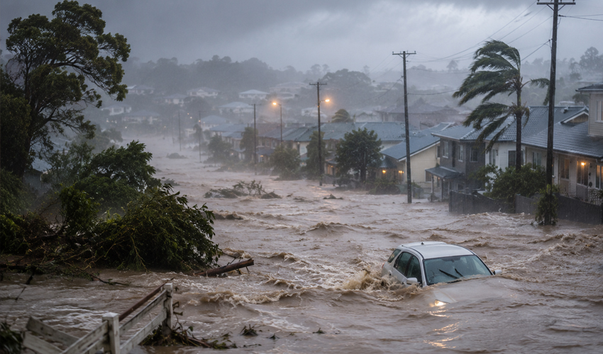 Sistema de alerta precoce para enchentes na Austrália