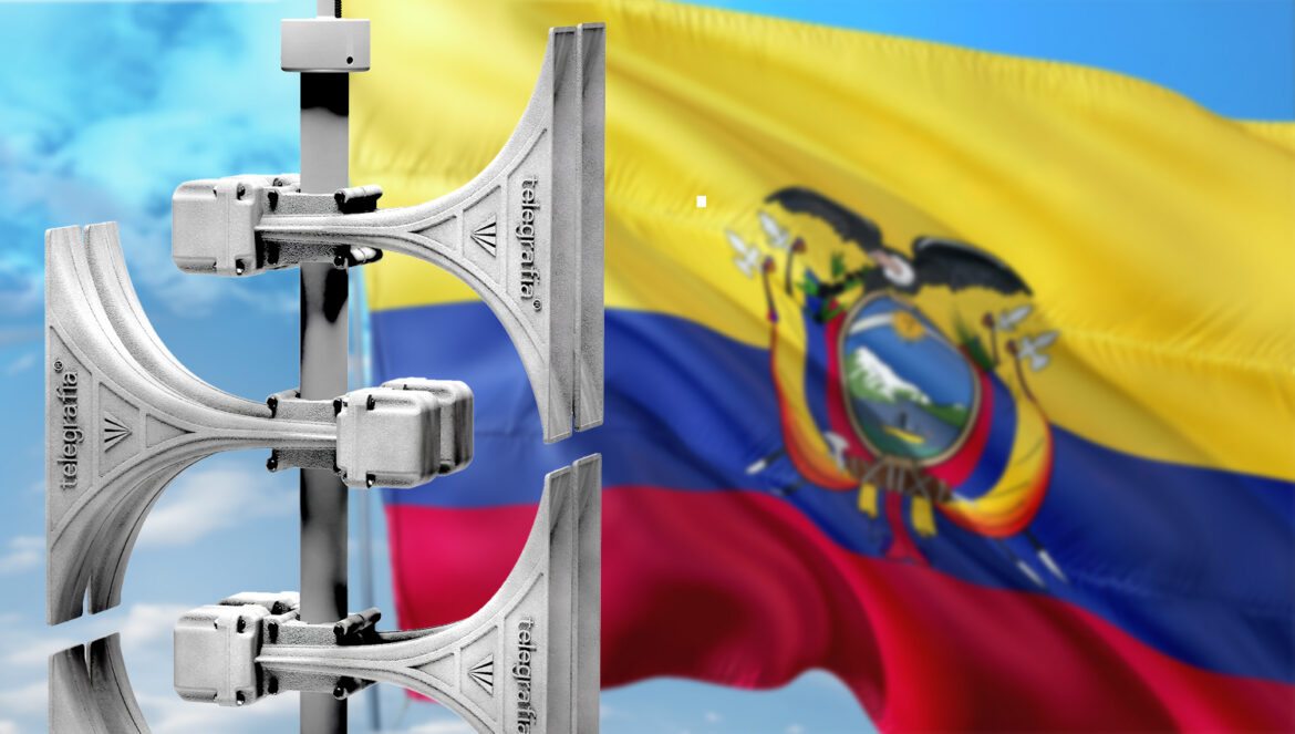 Sirene eletrônica industrial Gibon no Equador