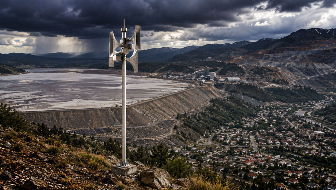 Sirene para sistema de alerta de barragens de rejeitos